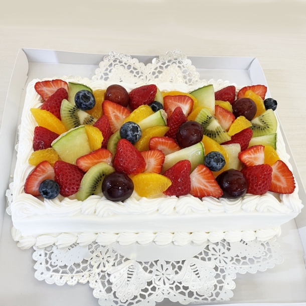 BD 長方形ケーキ小 約30cm×約20cm×約8cm店頭受取限定- nico cakes ニコケークス ＆小向製菓