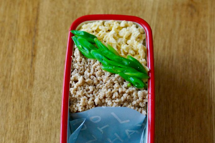 鶏そぼろお弁当おかずリメイクレシピcotogoto コトゴト