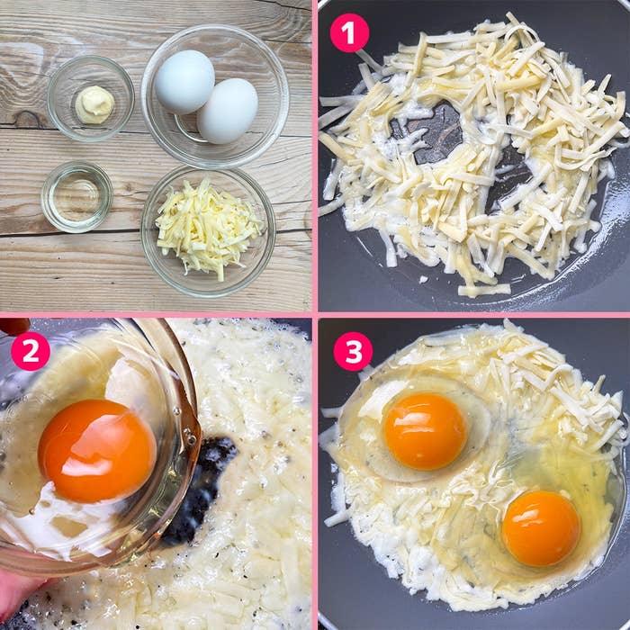 目玉焼きソースのしらすサラダ