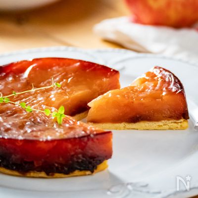 マフィン型で作るタルトタタン