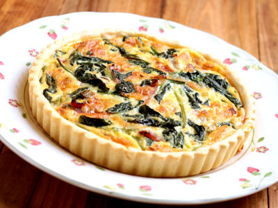 ほうれん草とベーコンの♪簡単キッシュ♪ by Blue-Islandクックパッド簡単おいしいみんなのレシピが392万品