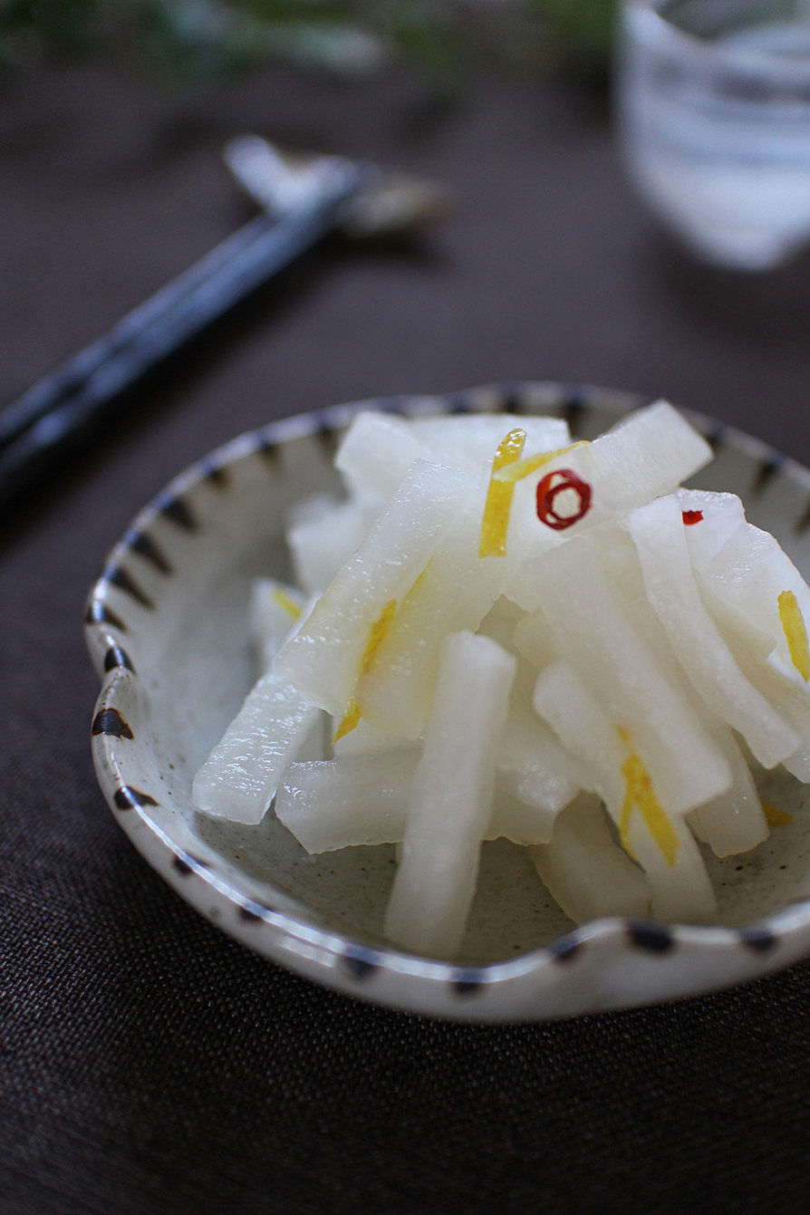 大根の甘酢漬け