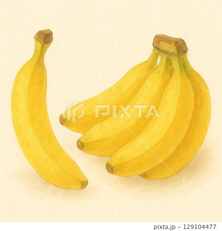 ばななかわいい手描きの無料素材「てがきっず」保育園・小学校・介護施設にぴったりのフリー素材イラスト