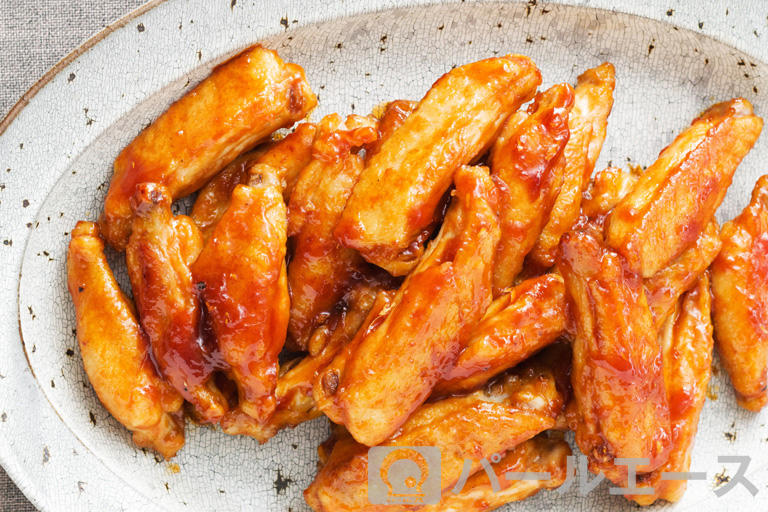 手羽中ときのこの中華スープ