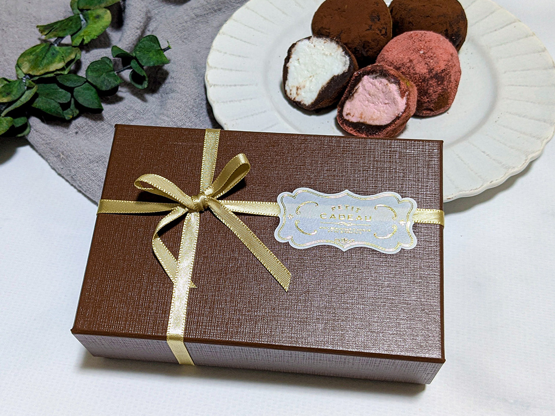 ＊生クリーム入り生チョコトリュフ＊