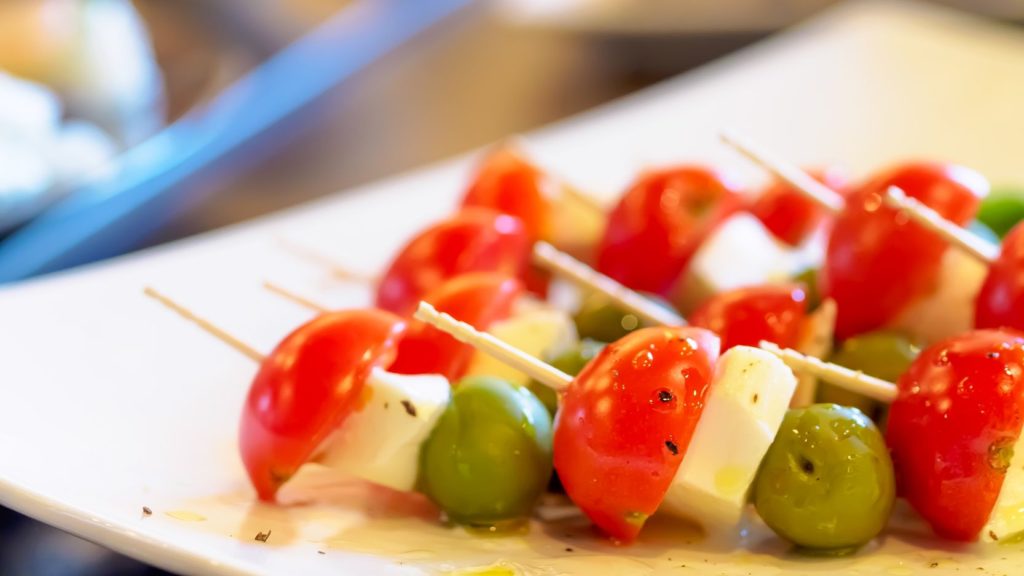 ピンチョス1000本ノック！１本目すいかのカプレーゼ風食育のススメ～管理栄養士の料理で彩るおいしい毎日♪