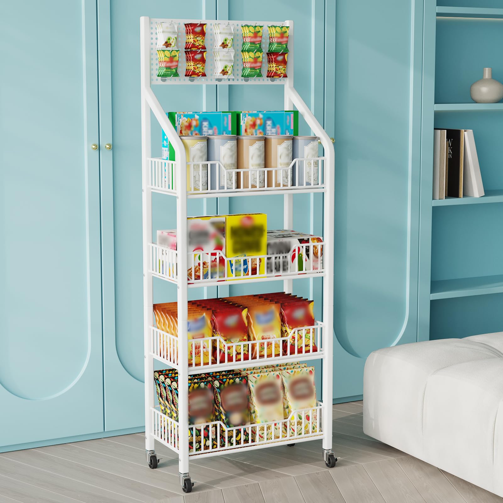 ケーキ屋さん向けかわいいディスプレイシェルフW2000 フランスアンティークキャビネット @大阪東京名古屋