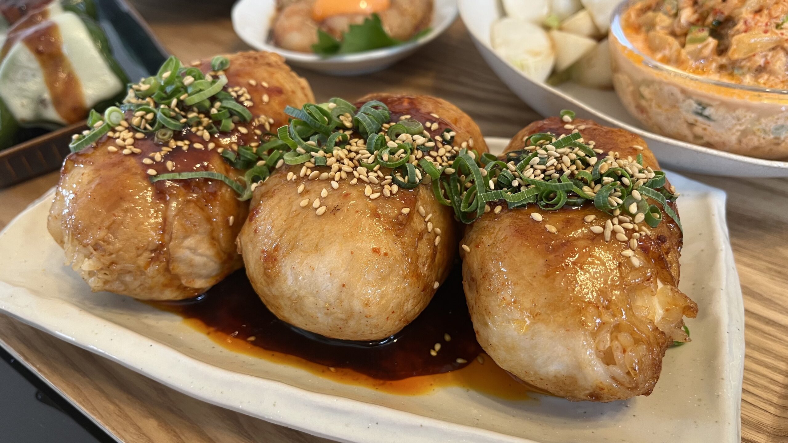 みんな大好き☆チーズin肉巻きスティックおにぎり