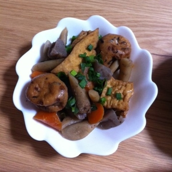 こんにゃくとごぼうとにんじんと厚揚げの煮物。 レシピ・作り方 by tommeg1202 - 楽天レシピ