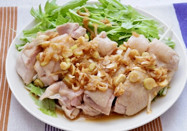 キャンプにもおすすめ アイラップで作るよだれ鶏たなそうフードライタ