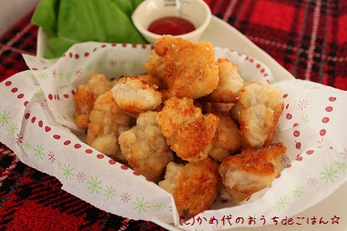 鶏むね肉とじゃがいものオイスターケチャップ炒め