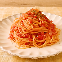 とろとろ濃厚！長芋とろろの和風カルボナーラ