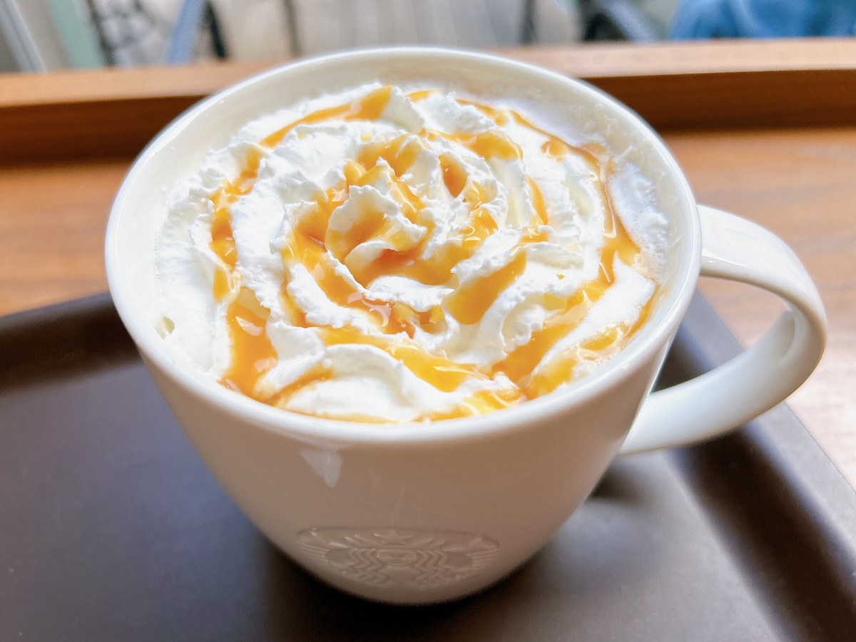 スタバアイスキャラメルクリームTikTok