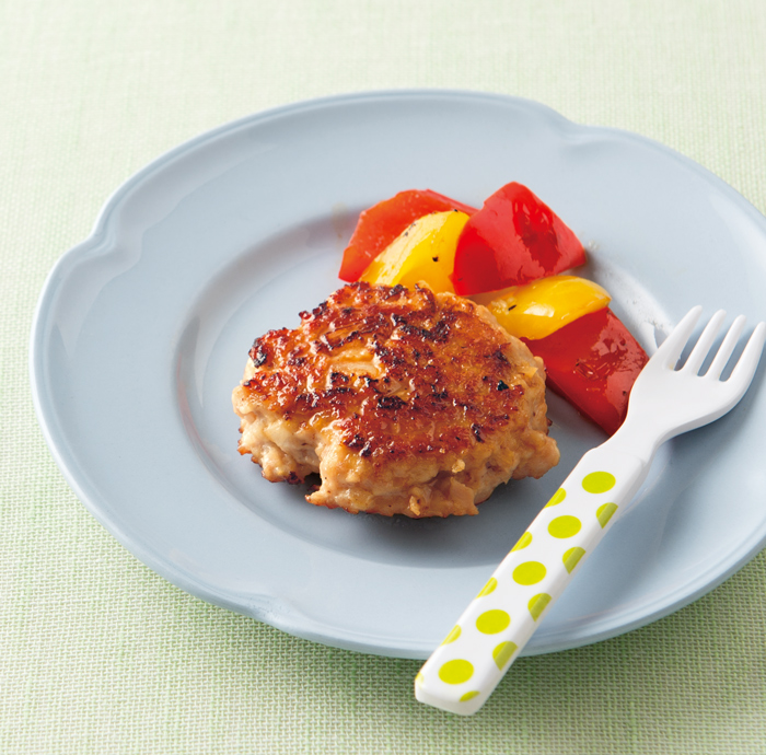 １歳児の離乳食＆幼児食♡ミニハンバーグ