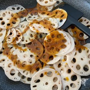 れんこんのカレー風味きんぴら