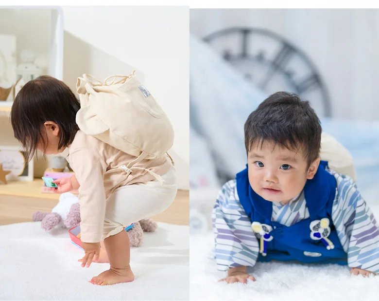 １歳誕生日 ナチュラルオシャレな一升米の作り方 １歳の記念イベントに - YouTube