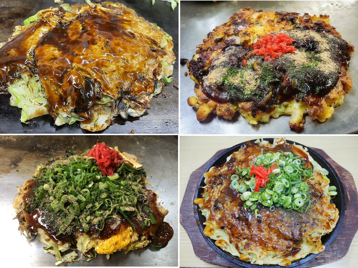 岡山県備前市日生町にある『お好み焼まるみ』に行きました。, 日生 ひなせ は牡蠣が有名で、牡蠣入りのカキオコが有名です。,何店舗化行ったことがあるのですが、『まるみ』さんは初めてです。, 牡蠣の量が3倍の「かきおこスペシャル」と「かきのネギ焼」を注文しました。,焼いているところを見ていると、なかなかの牡蠣の量を使われていて、これはもう期待しかないですね。,