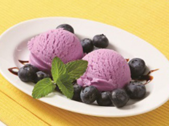 簡単♪ブルーベリーアイス
