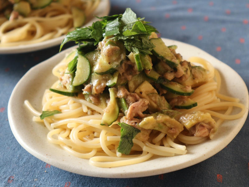 アボカドとツナのわさびマヨ味マカロニサラダ：みんなのパスタレシピ│レシピを探す│日本パスタ協会