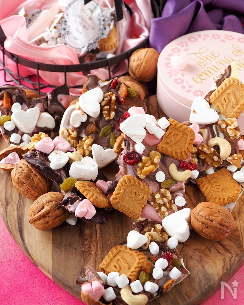 バレンタインにも！市販クッキーで可愛く