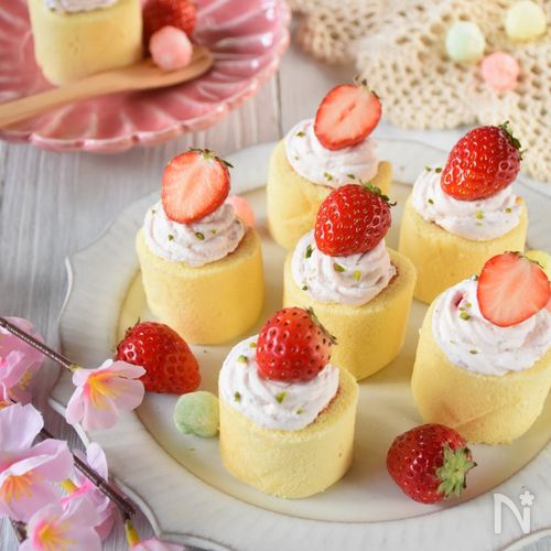 市販のスポンジだってOK！ケーキを素敵に見せる「生クリームデコレーション」のコツキナリノ