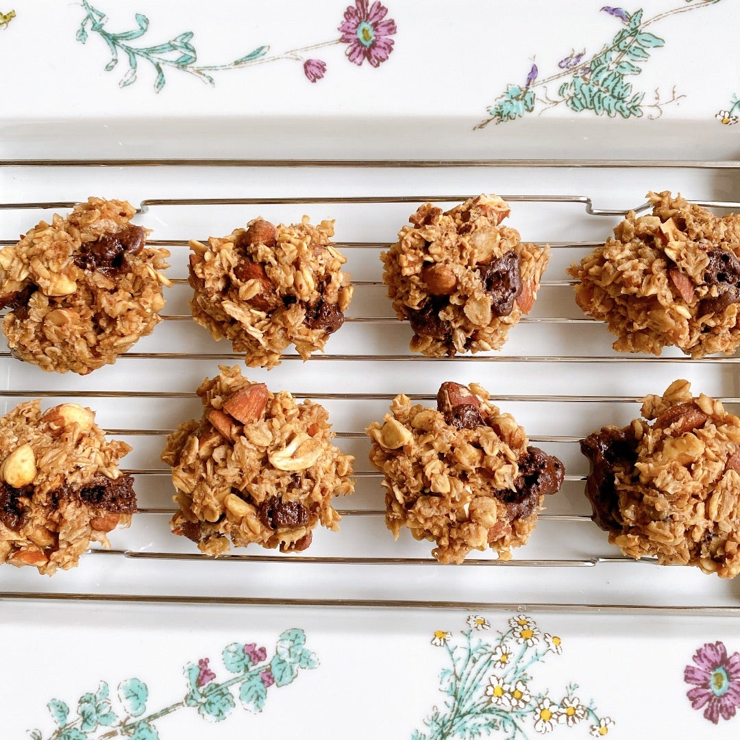 オートミールとレーズンのクッキ