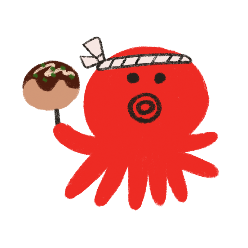 無料イラストたこ焼きパブリックドメインQ：著作権フリー画像素材集