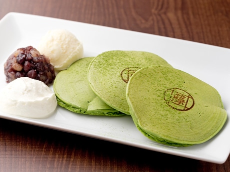 米粉と豆乳のパンケーキ 抹茶- あべの経済新聞