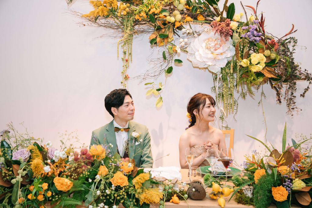 高砂はソファ派？イス派？それぞれで見る高砂コーディネート♡「Strawberry」