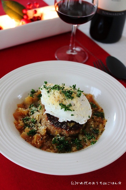 白菜たっぷり和風煮込みハンバーグ丸ごと小泉武夫 食マガジン