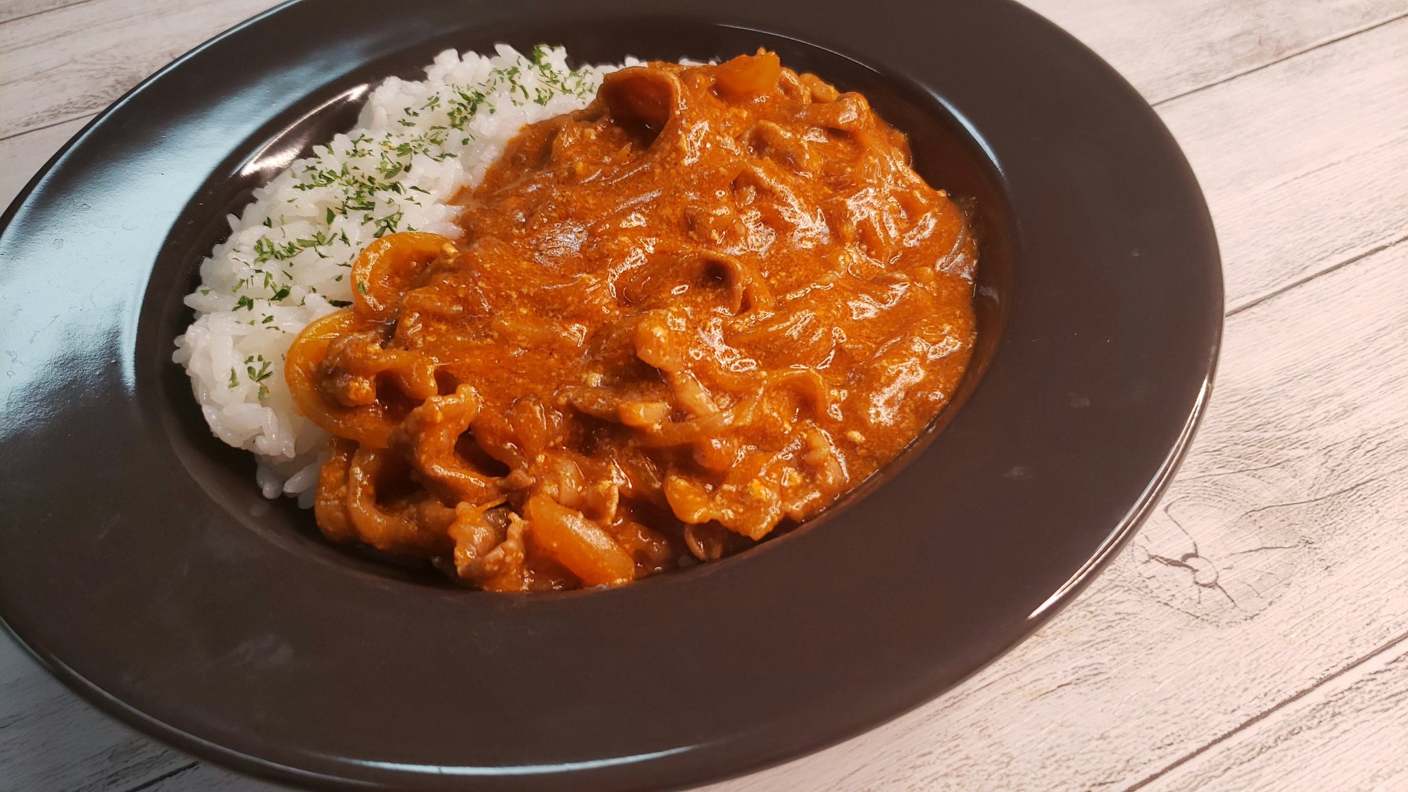 完熟トマトのハヤシライス