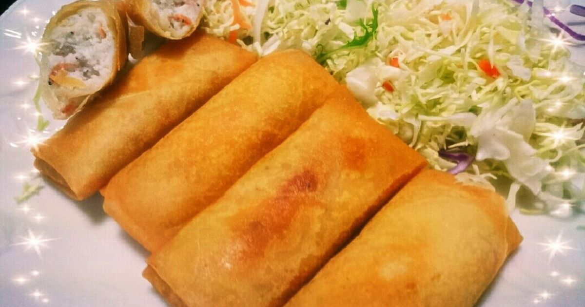 えび☆はんぺんの春巻き