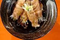 もやしとベーコンの黒こしょう炒め