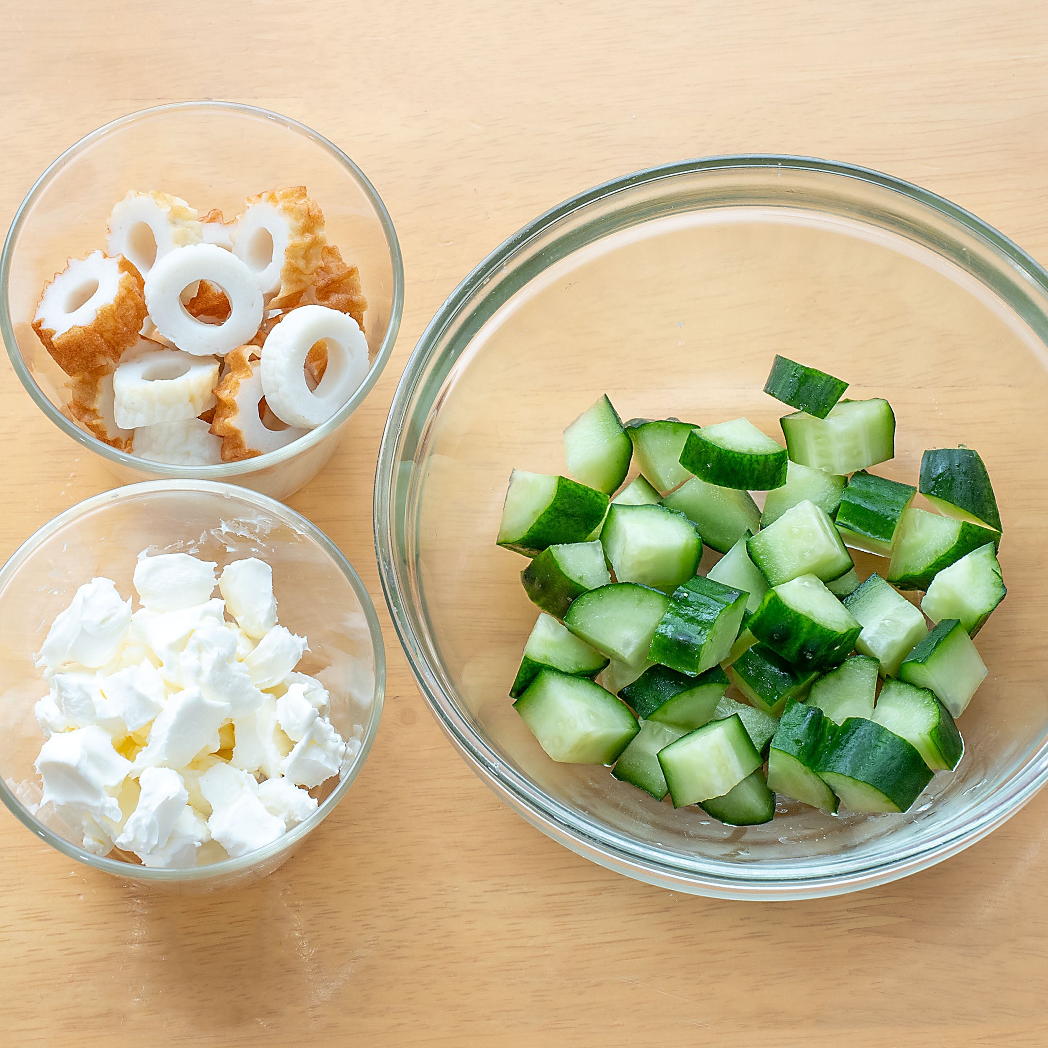 コロコロきゅうりのキムチ漬け