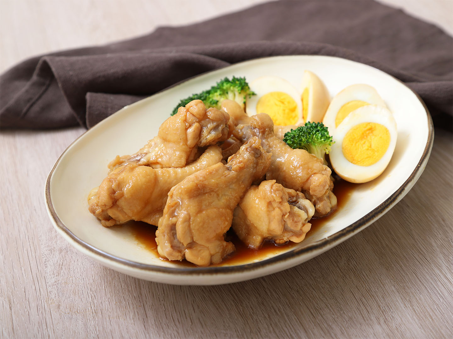 鶏肉のさっぱり煮マルボシ酢