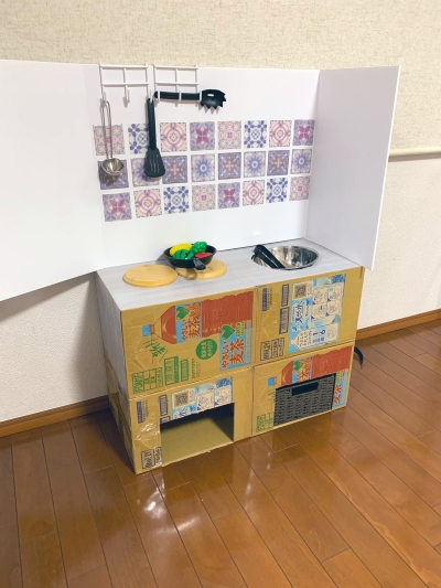 世界に一つだけ！おもちゃのままごとキッチンを手作りしよう♪mamatas ママタス