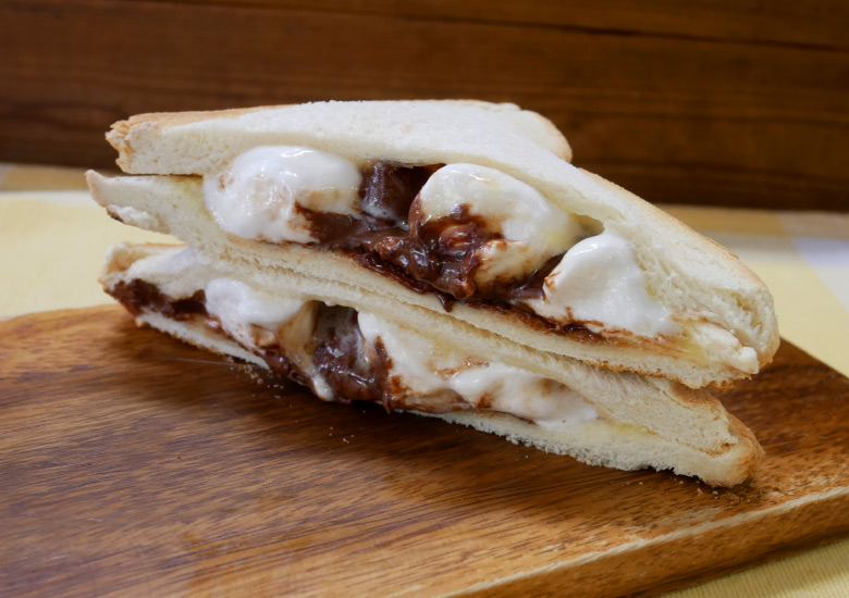 おやつに♡ホットサンド甘い系レシピおすすめ5選！お菓子と、わたし