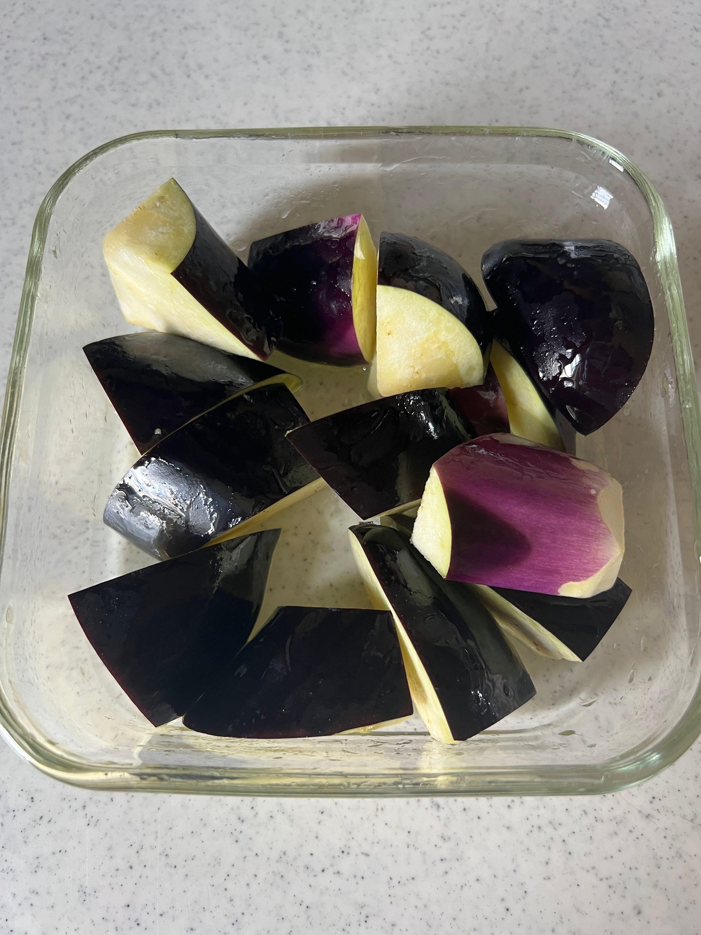 なすのぽん酢で簡単南蛮漬け風