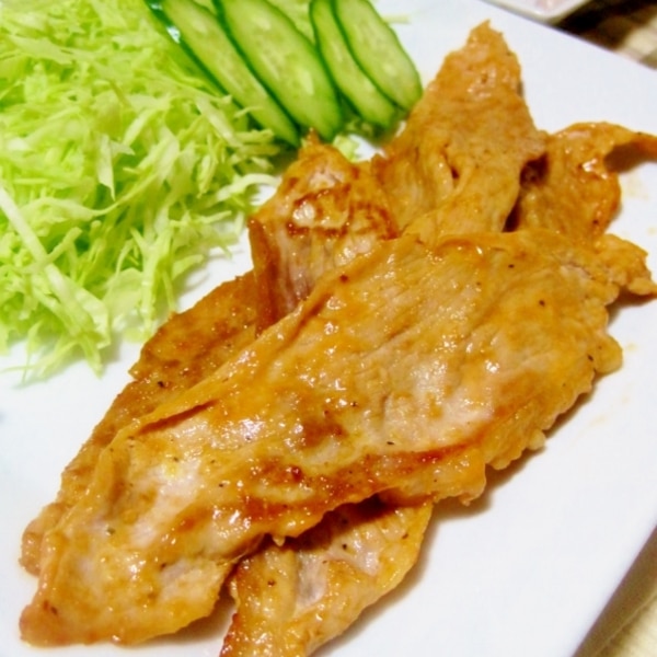 野菜のオーロラソース焼き