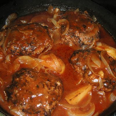 こってり美味しい♪ ブラウンハンバーグシチュ