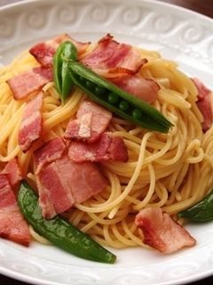 基本からアレンジまで！思わずつくりたくなる「スナップエンドウ パスタ 豚肉」のレシピ集クックパッド