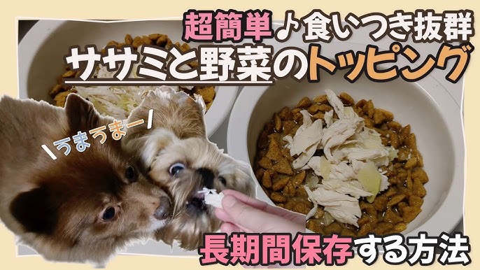 とっても簡単♪ 初めての犬用の手作りご飯 - ととブロ柴犬とモダンな住まい