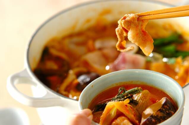 キムチカマン鍋