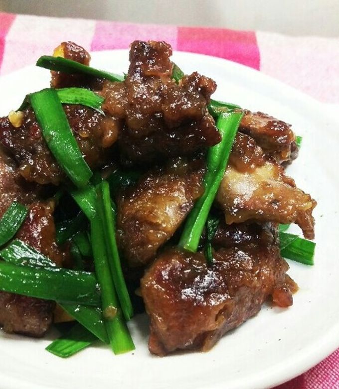 沢山食べたい母の味♡『絶品レバニラ炒め』