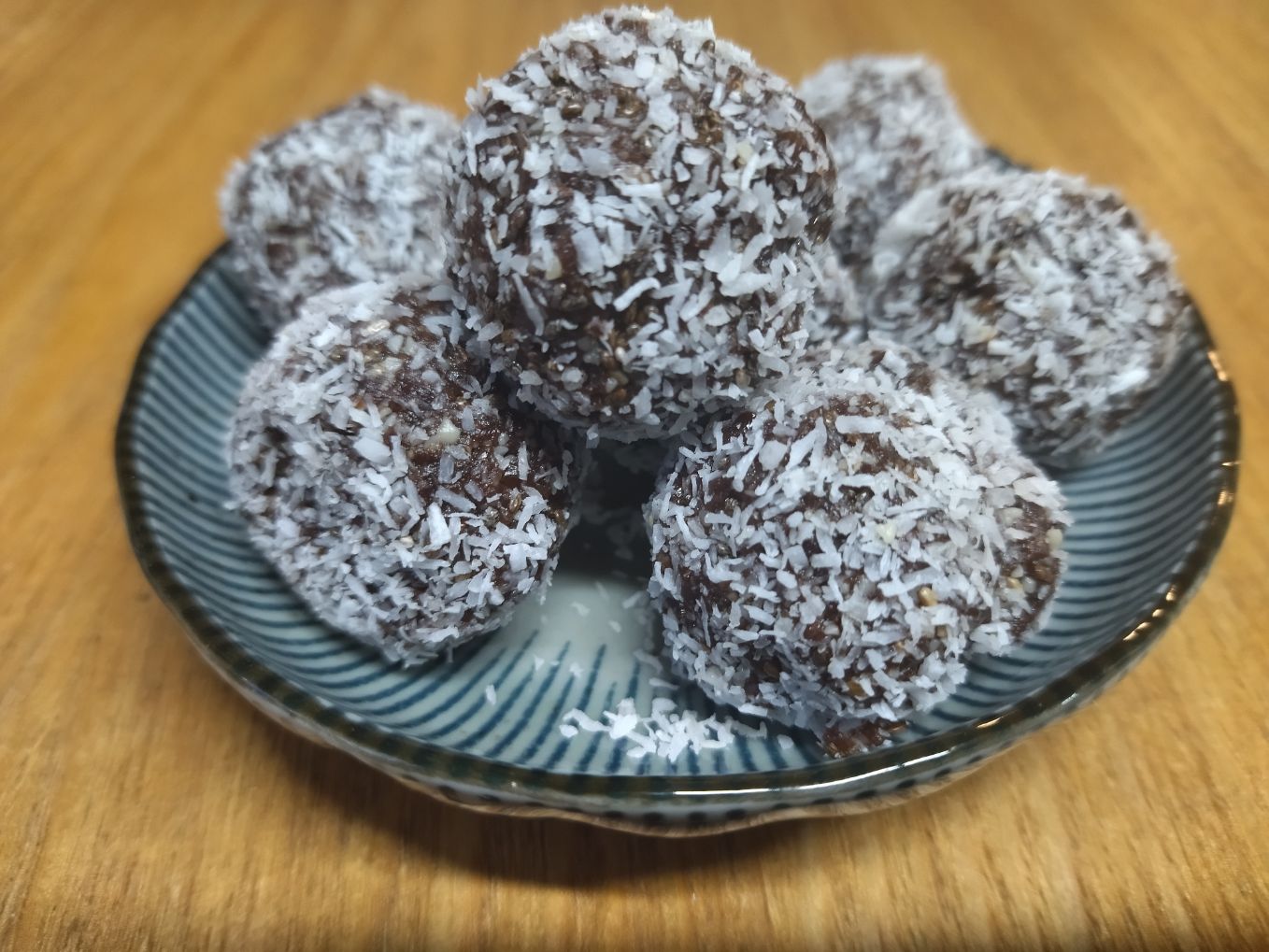 バナナとプルーンのエナジーボール