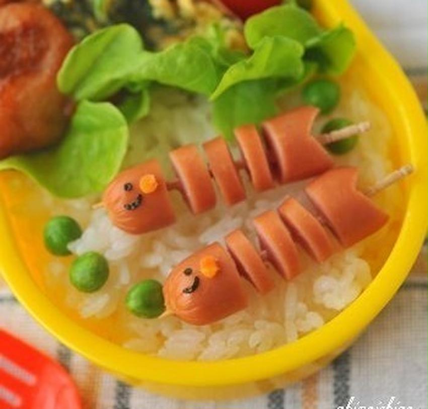 お弁当の新定番に！？簡単キモかわデコおかず「ソーセー人」のつくり方ESSEonline エッセ オンライン