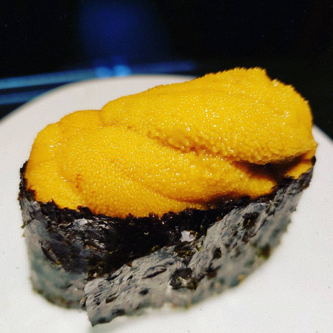 鮨 影山🍣銀座, まるひろの生うに軍艦巻き, これだけ立派な雲丹ならば, もう言葉は要らないでしょう😋👍,ウニ うに 雲丹seaurchinseaurchinsushi,鮨 寿司 お寿司 軍艦巻き まるひろ まるひろの生うにムラサキウニむらさきうに 紫雲丹 sushi ,sushiloverssushiloversushiginza