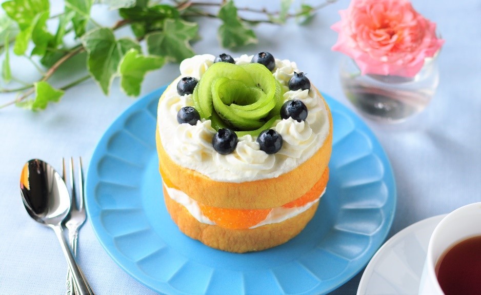 フルーツの簡単デコレーションケーキ - おすすめレシピダイエー食の情報