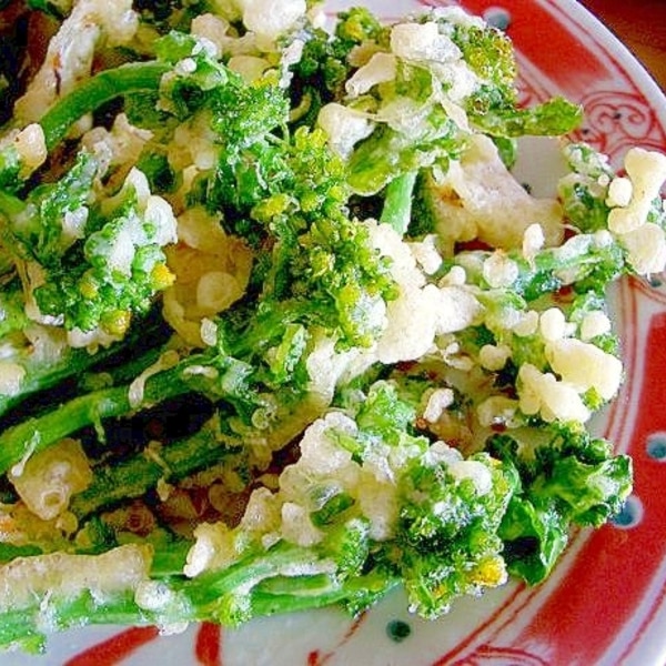 菜の花の天ぷら