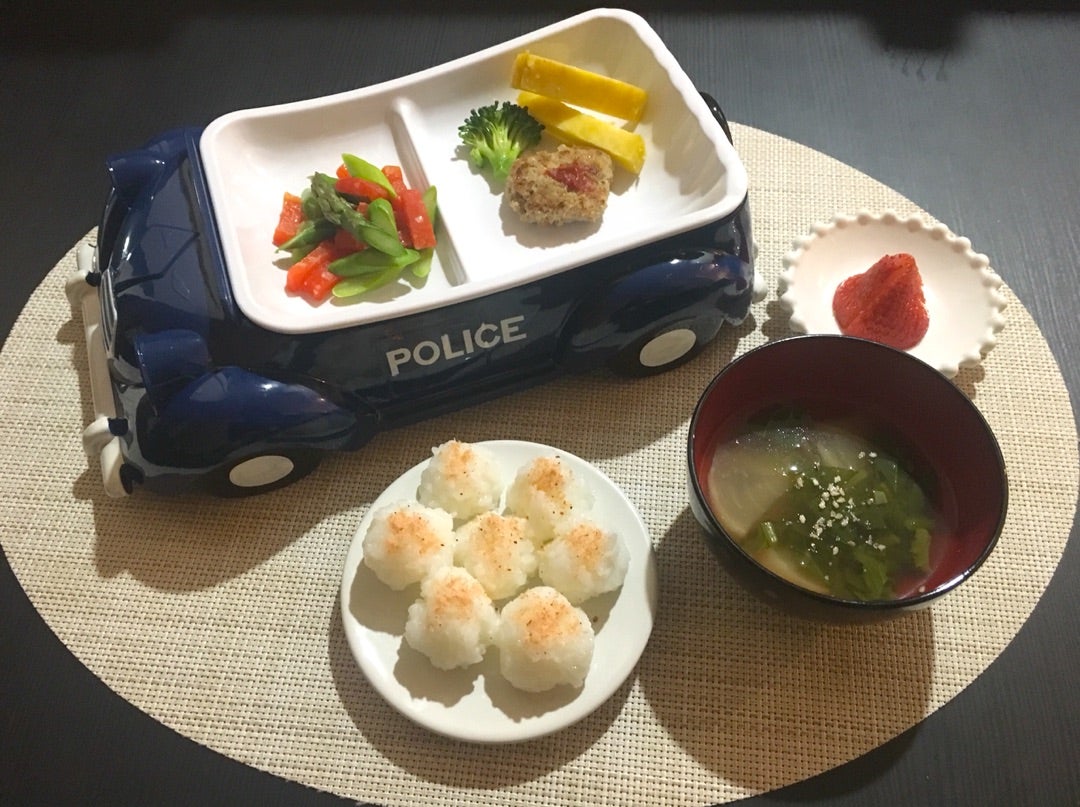 1歳半の息子に☆はんぺん入り鶏ひき肉バーグ